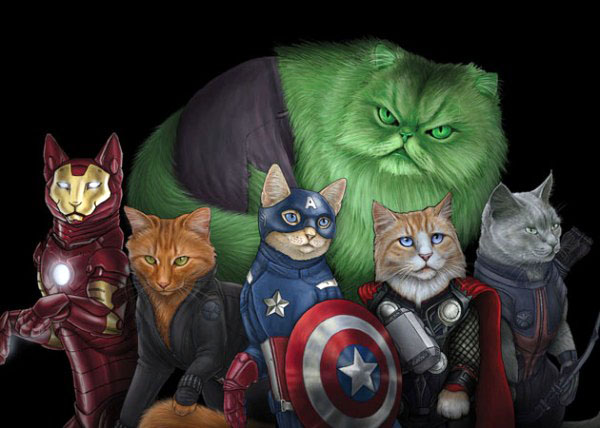 Коты-супергерои